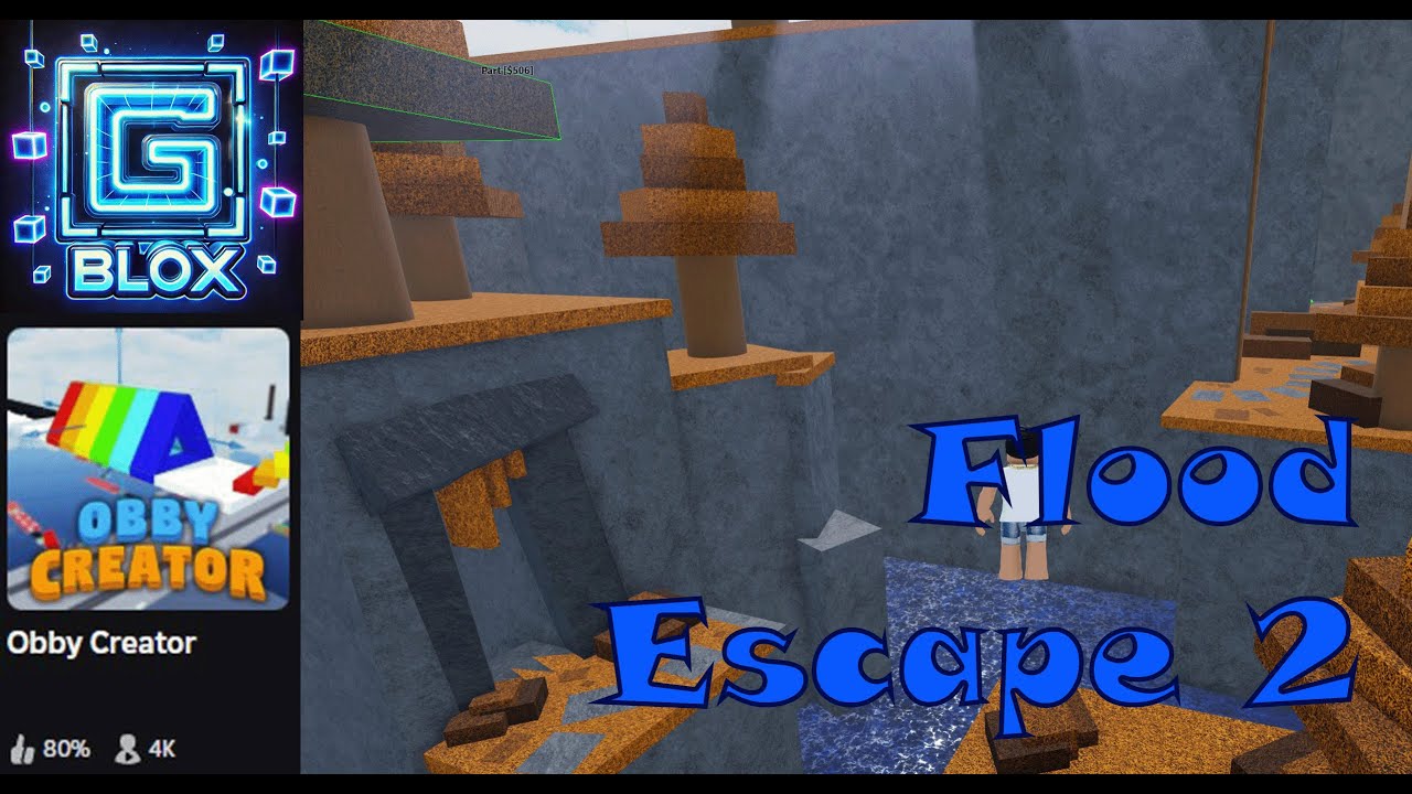 How to make a Flood Escape 2 Map in Obby Creator Roblox (Easy Step-by-step Tutorial)