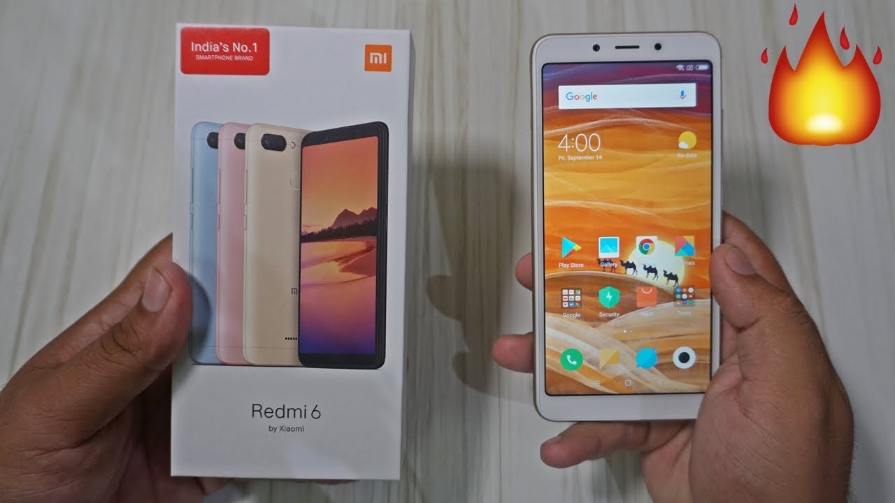 Xiaomi Redmi 6 Unboxing & Impressions : Puraane Smartphone's ? 🤔🔥