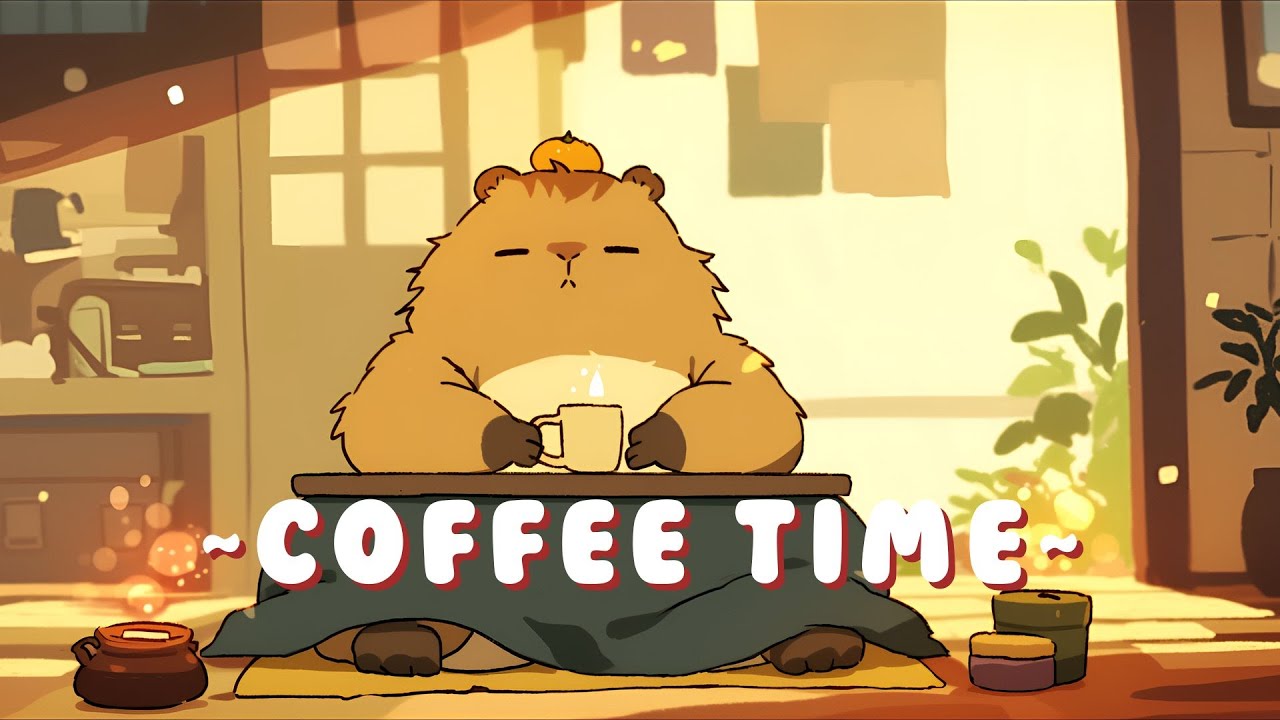 Capybara Music Channel - Chill Study Music Mix ~ Dreamy Vibes ~ 🎵 💫