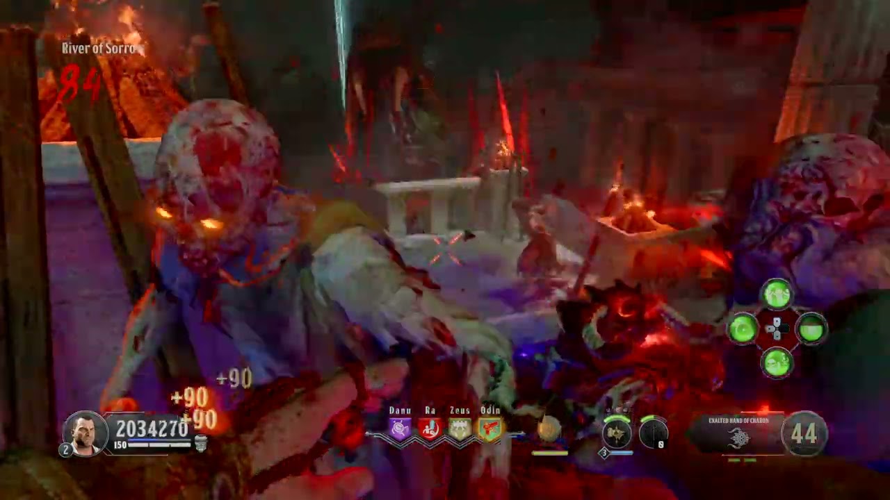 Black Ops 4 Zombies Ancient Evil Solo True God Mode Glitch & Round 84 & On Hardcore Mode PS4/PS5