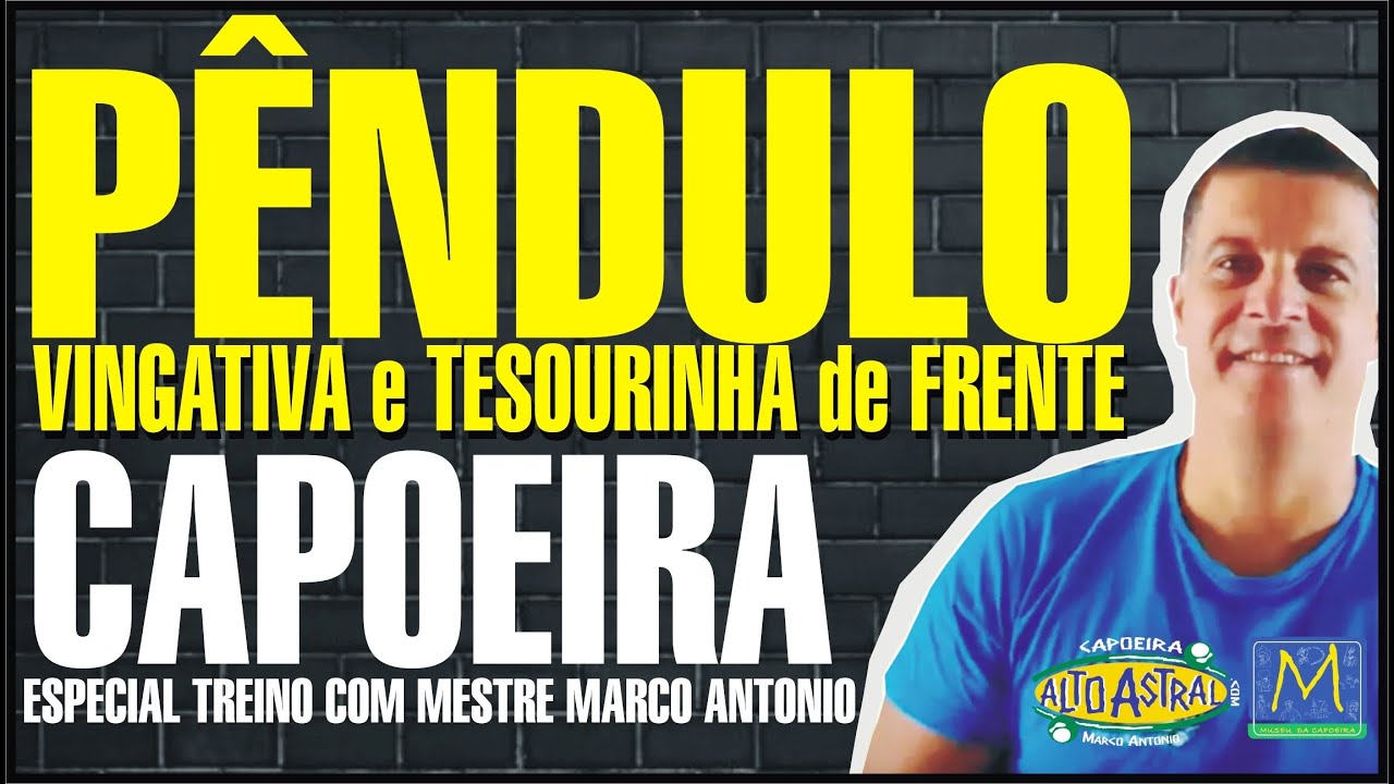 CAPOEIRA TREINO com MESTRE MARCO ANTONIO - Variantes de Entradas em pêndulo, vingativa e tesourinha