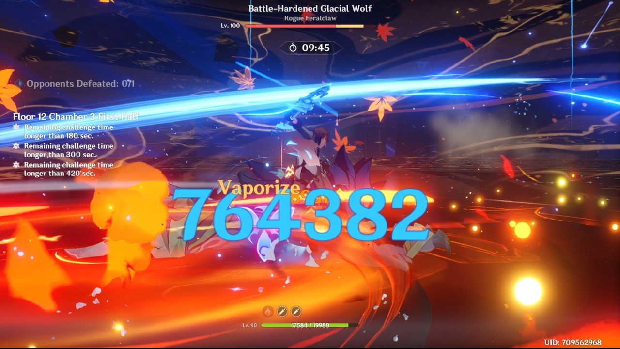 [NEW 6.4 6.5 Abyss] WE ARE SO BACK C1 Childe International Speedrun 98s top half continuous