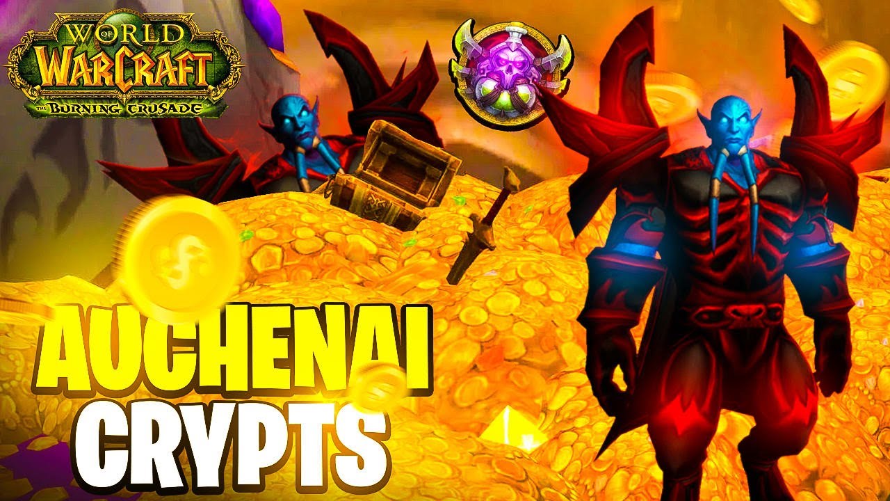 Rogue Dungeon Gold Farm in Auchenai Crypts! [TBC]