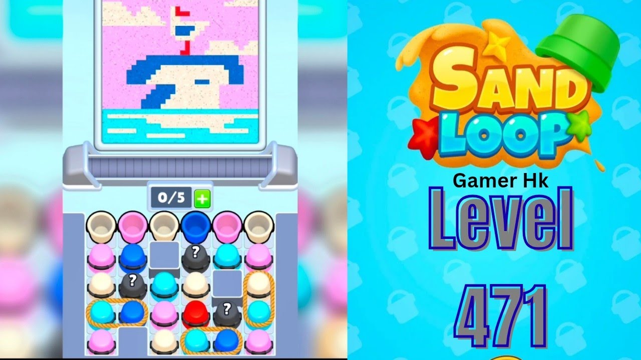 Sand loop level 471 Walkthrough Solution 