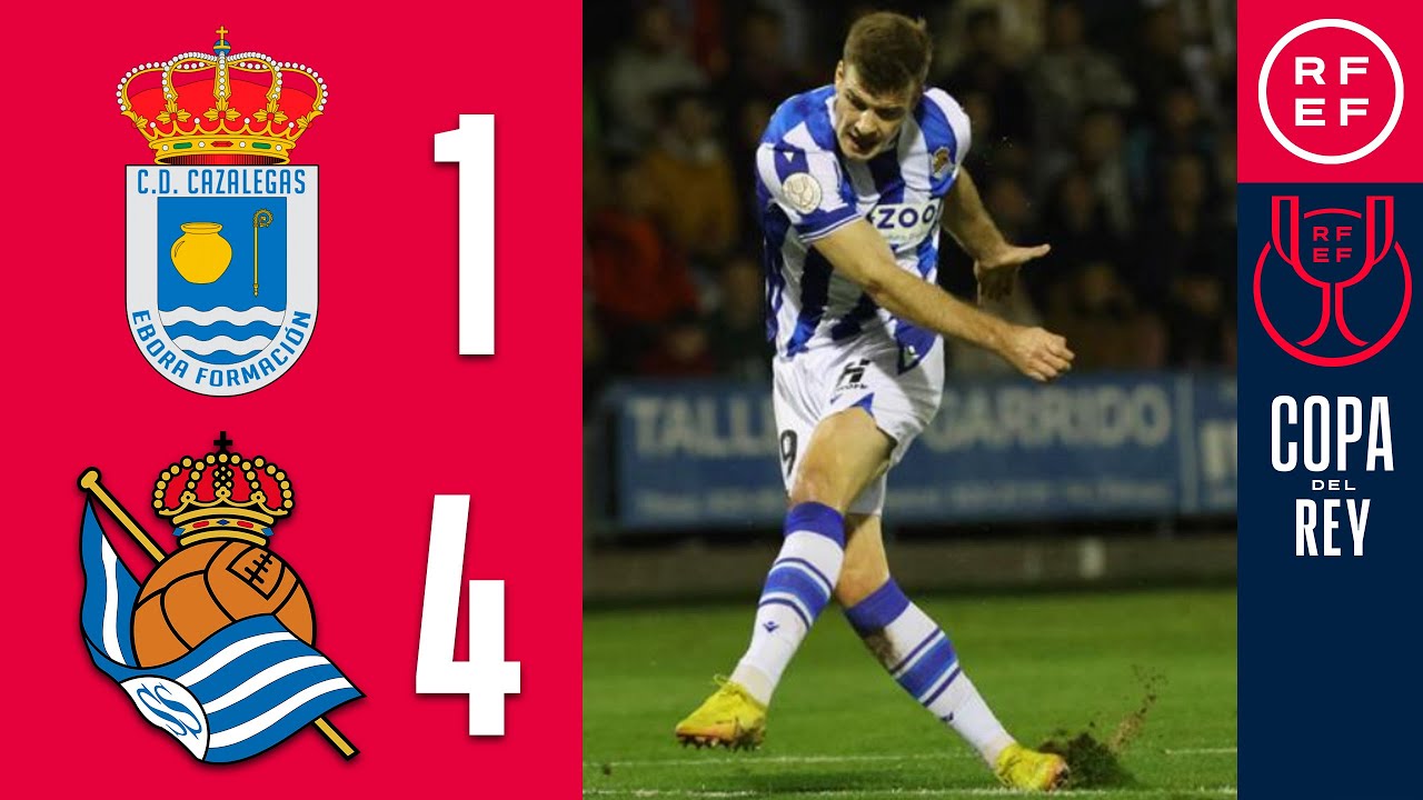 RESUMEN | CD Cazalegas 1-4 Real Sociedad de Fútbol | Copa del Rey | Primera Eliminatoria