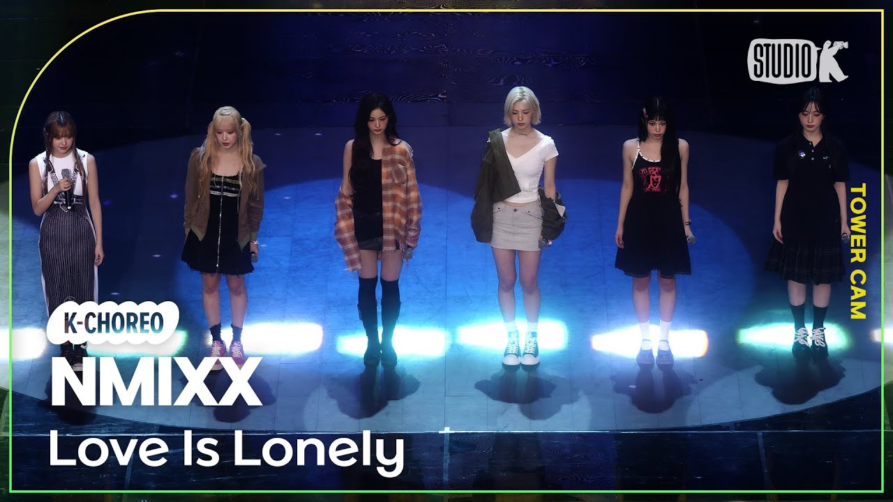 [K-Choreo Tower Cam 4K]  엔믹스 직캠 'Love Is Lonely' (NMIXX  Choreography) l @MusicBank KBS 240823