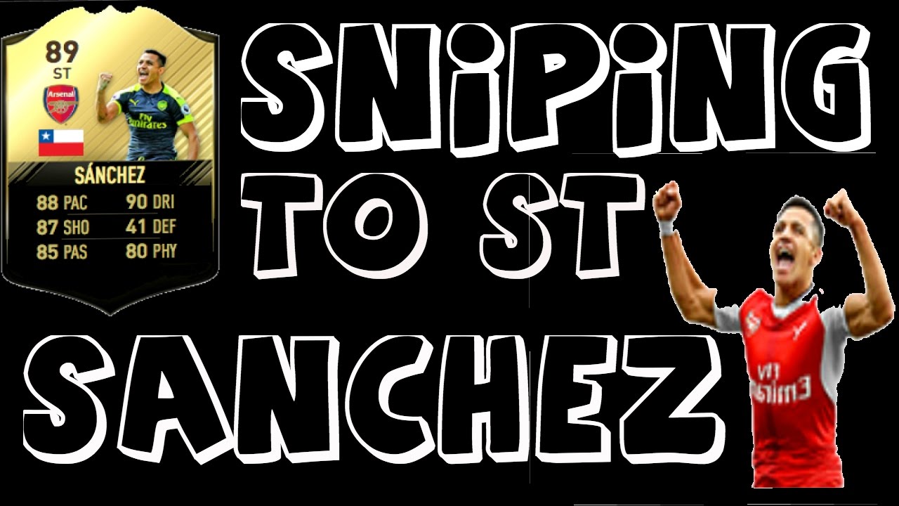 SNIPING TO STRIKER SANCHEZ EP#1-FIFA 17 ULTIMATE TEAM