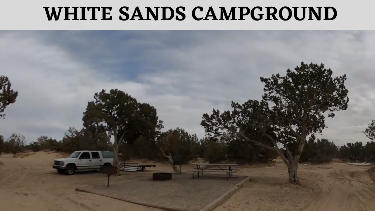 White Sands Campground Virtual Reality Driving Tour