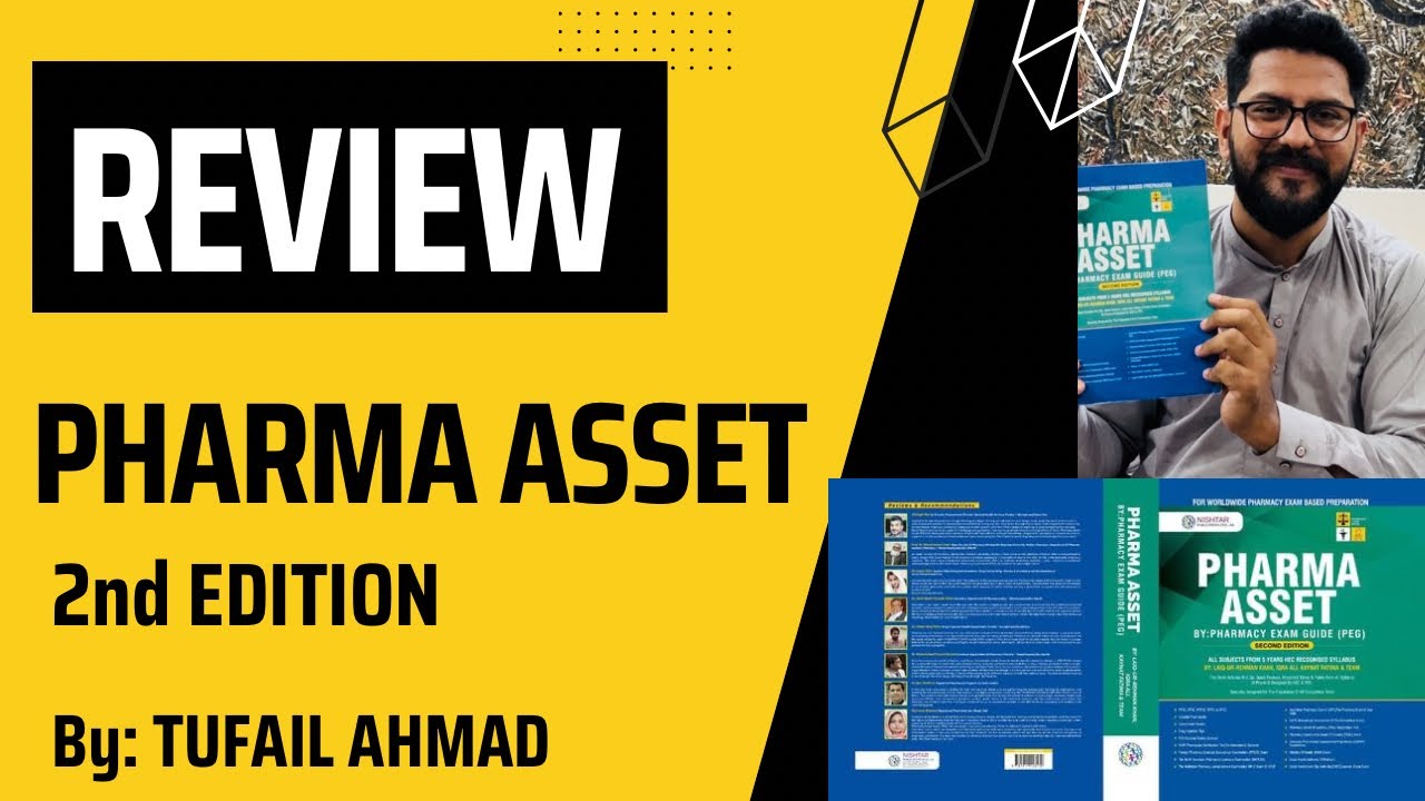 PHARMA ASSET: BEST PREPARATION BOOK FOR PHARMACY EXAMS ALL OVER.