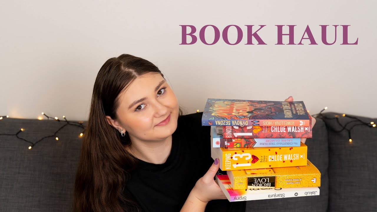 BOOK HAUL za září, říjen a listopad 2025