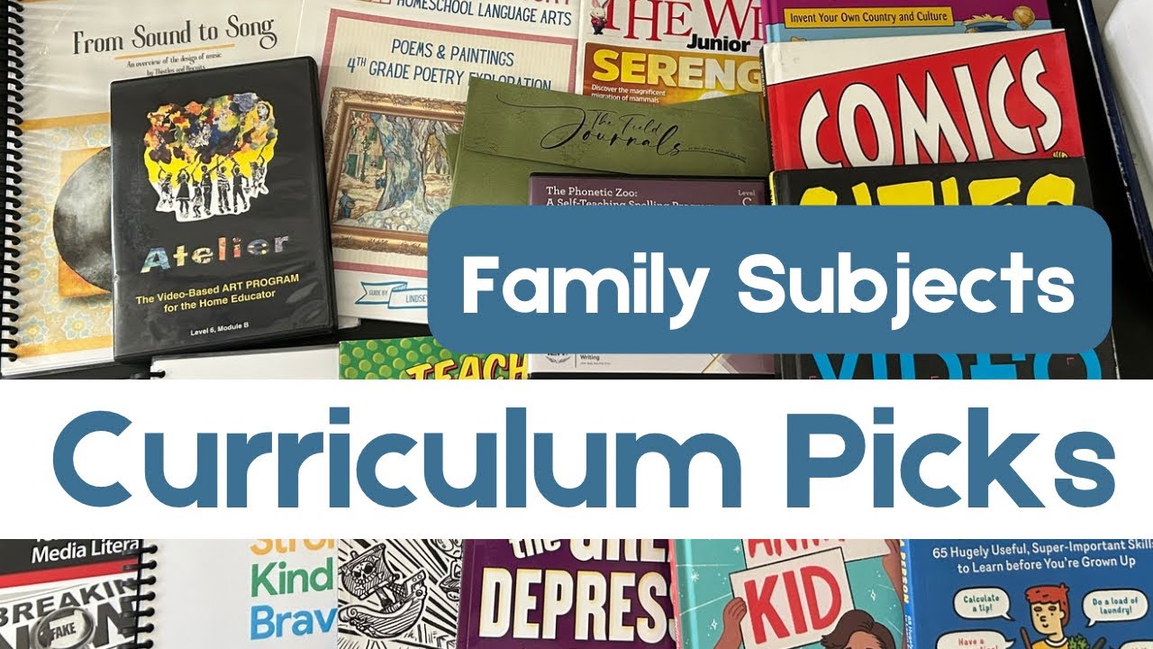 2025/2026 Family Group Curriculum Picks | Secular Homeschool Choices