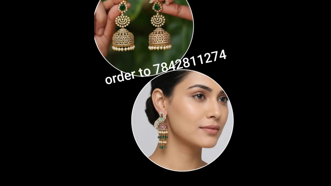 #jumkas #big #buttasdesign #onegramgold #live #collections 7/3/26 #giveaway #earrings 7842811274