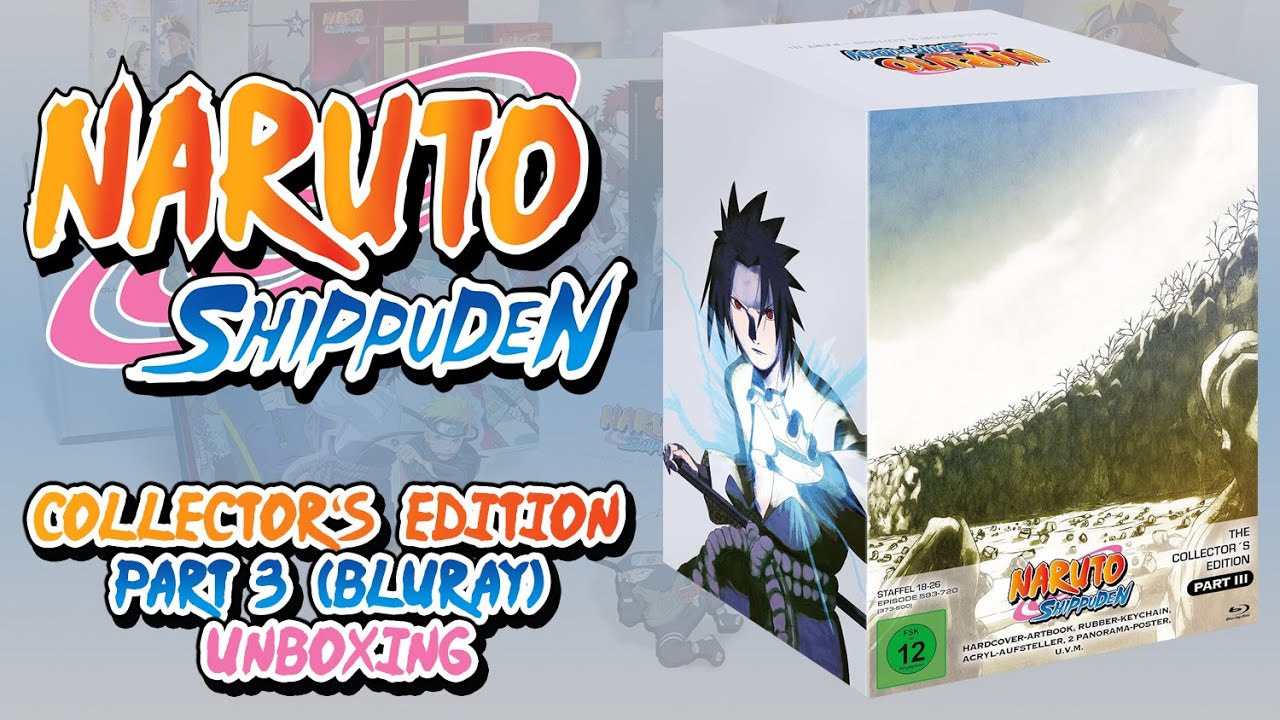 Naruto Shippuden - Collector's Edition Part III Blu-ray Unboxing KSM Komplettbox Gesamtausgabe (5/5)