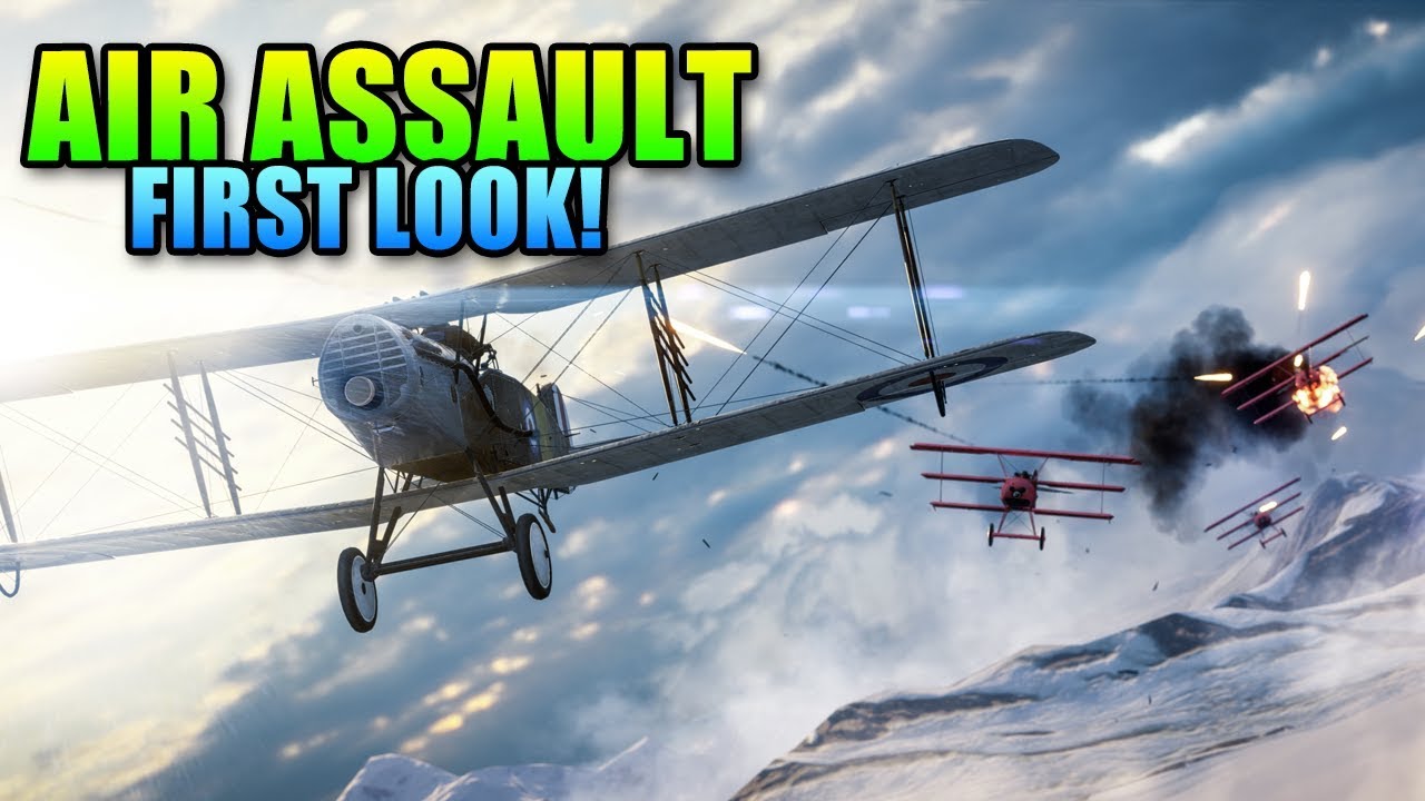 Air Assault - First Look! | Battlefield 1 Air Superiority Gameplay