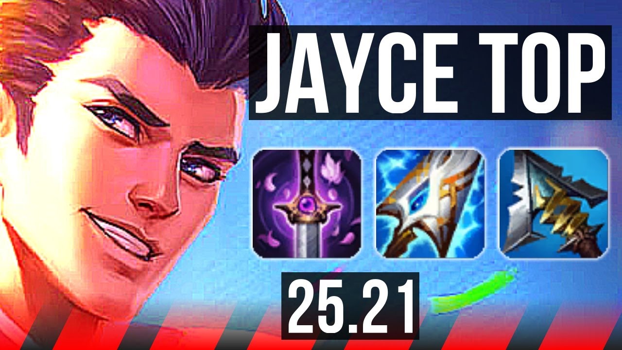 JAYCE vs TRUNDLE (TOP) | Comeback, 59k DMG | KR Master | 25.21