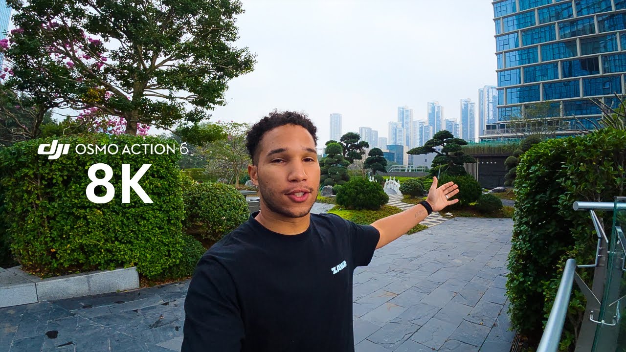 Тестирование 8K на DJI Action 6