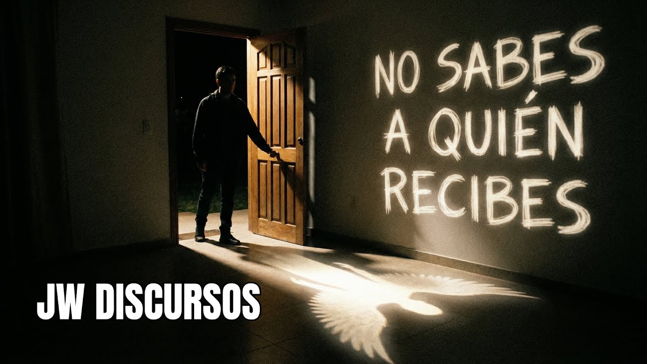 ¡NO SABES a quién recibes! | JW Discurso Público.