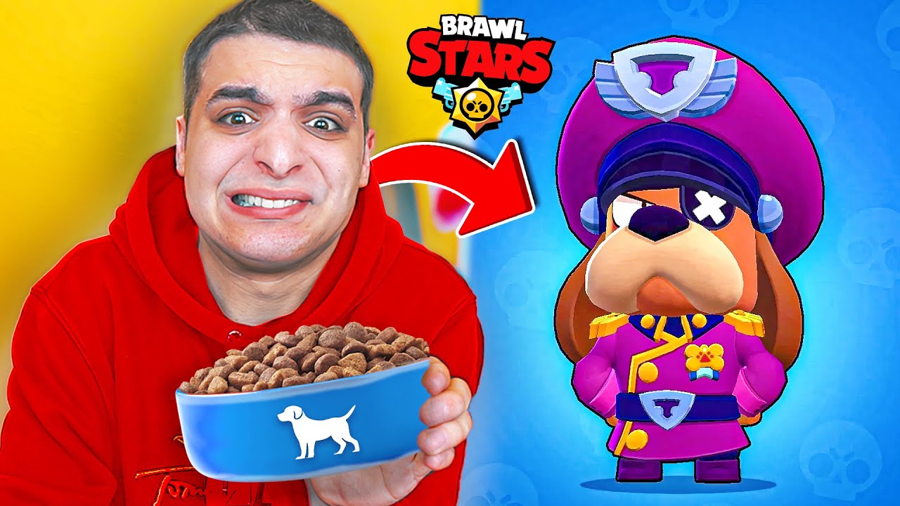 Mananc DOAR Mancare din Brawl Stars 24 ORE!