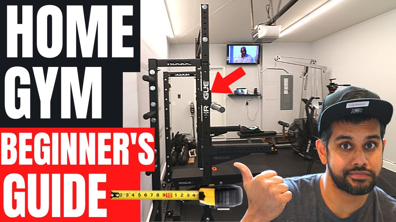 How to Setup a Home Gym in a Small Space - COMPLETE BEGINNER'S GUIDE!