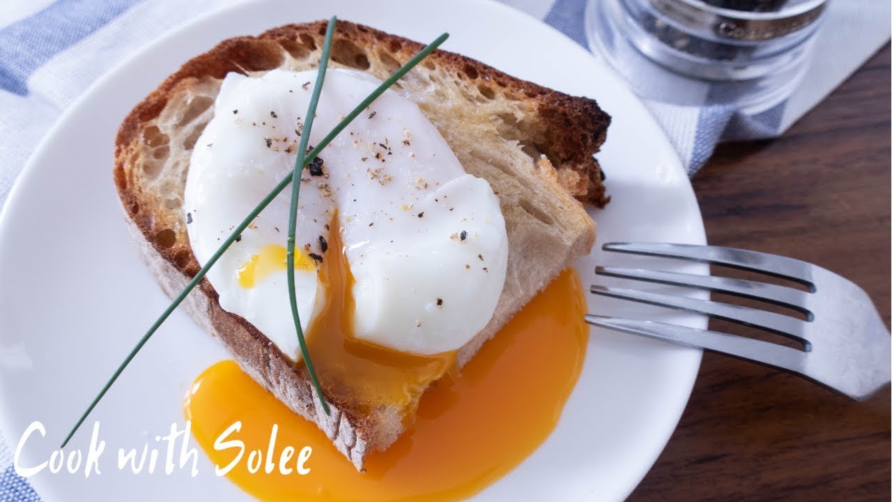 水波蛋做法｜早餐食譜｜Perfect Poached Eggs｜Breakfast Ideas