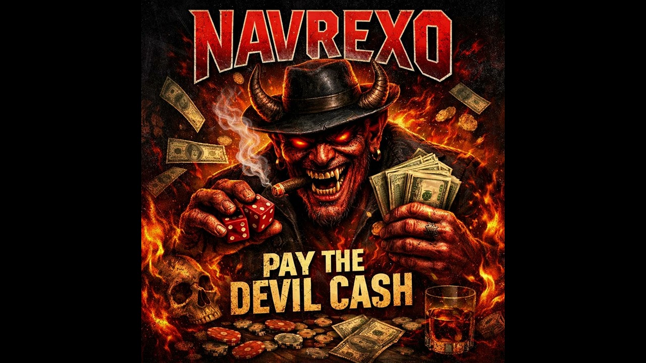 PAY THE DEVIL CASH – Navrexo | High Voltage Hard Rock Anthem | Gritty Arena Rock 2026 ( 2 Tracks )