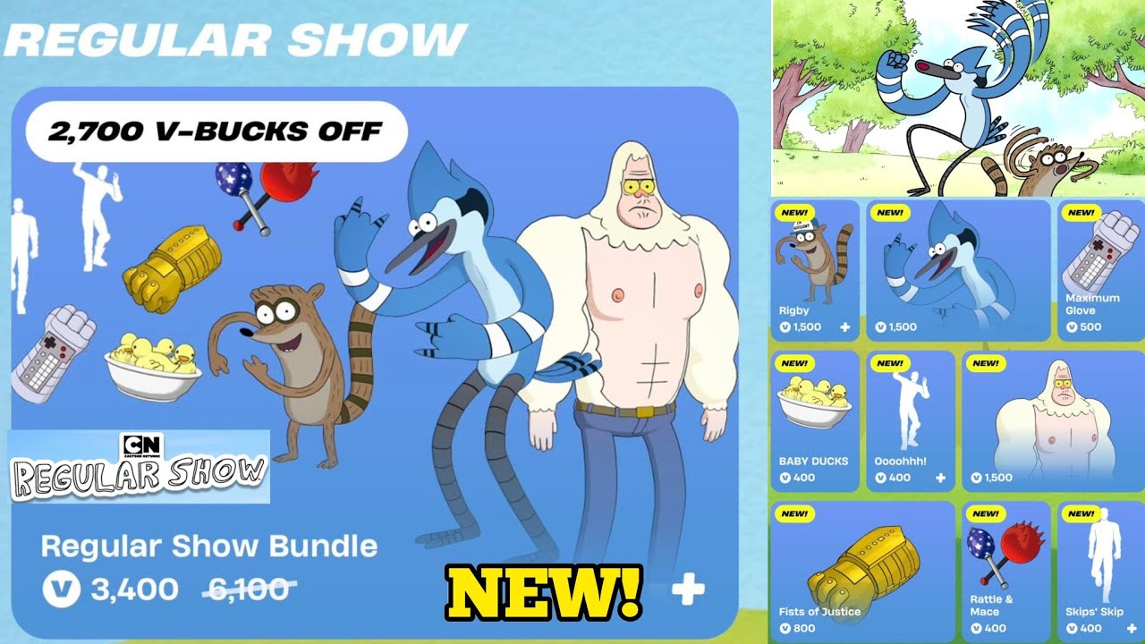 Fortnite Item Shop NEW Regular Show! (January 31st, 2025)