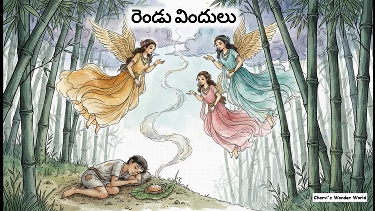 రెండు విందులు (Two Feasts) | తెలుగు కథలు | చందమామ కథలు | Telugu Stories | Chandamama
