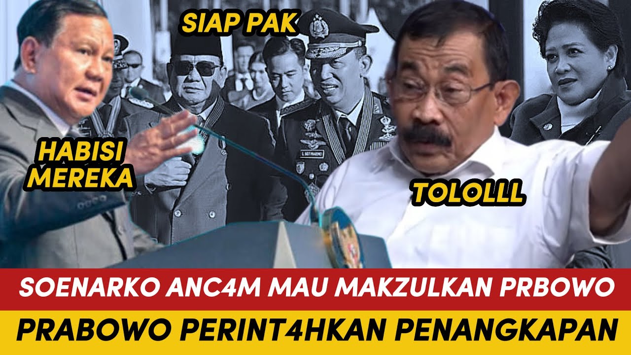 PRABOWO PERINTAHKAN P3NANGKAPAN SOENARKO! CONNIE BAKRIE COBA BODOHI MASYARAKAT!