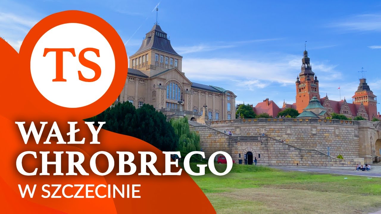Wały Chrobrego w Szczecinie - Atrakcje i ciekawe miejsca 4K