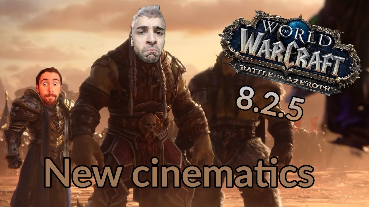 Pilav reacts to new BFA 8.2.5 cinematics