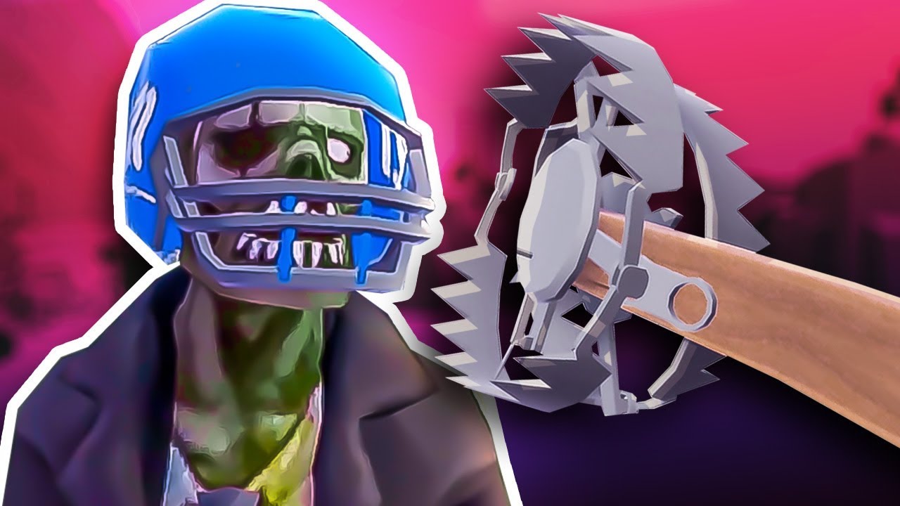POWERFUL BEAR TRAP STICK vs ZOMBIES! - Undead Development VR Gameplay