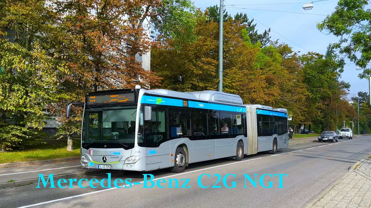 #05 Mercedes-Benz C2G NGT |KOM 3595 ~ Voith [Sound] - lauter Hydro |SWA Augsburg Li. 41