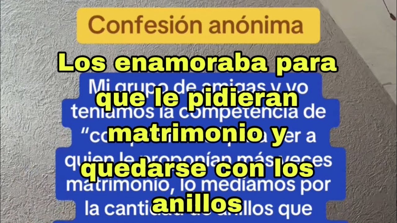 La coleccionista de anillos - Chisme Completo