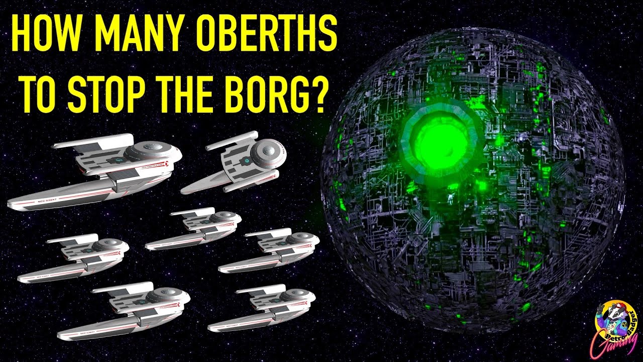 How Many Oberth Class To Defeat BORG Sphere - Star Trek Starship Battles