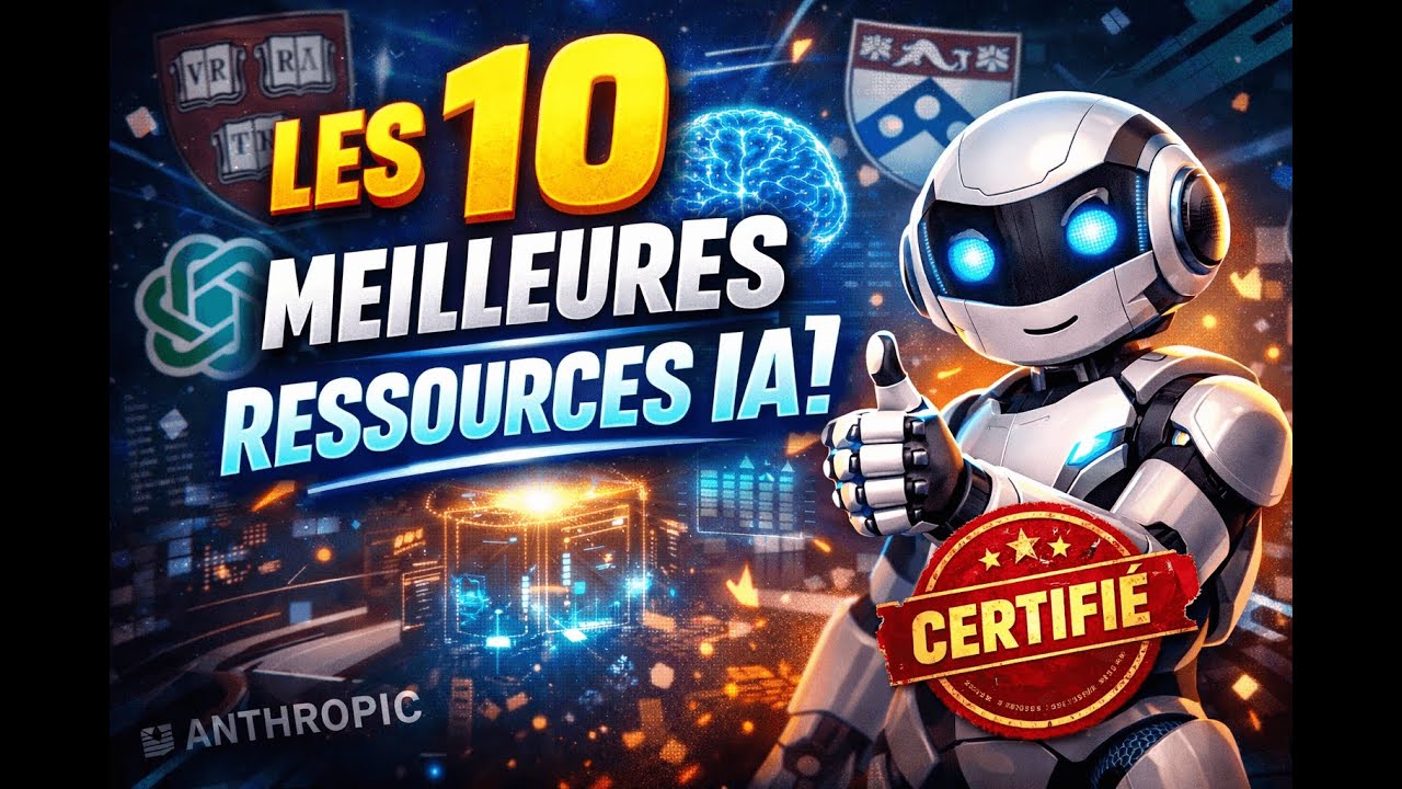 🤯 Les 10 Meilleures Ressources IA GRATUITES | maîtrise l’IA بلا ما تخلص