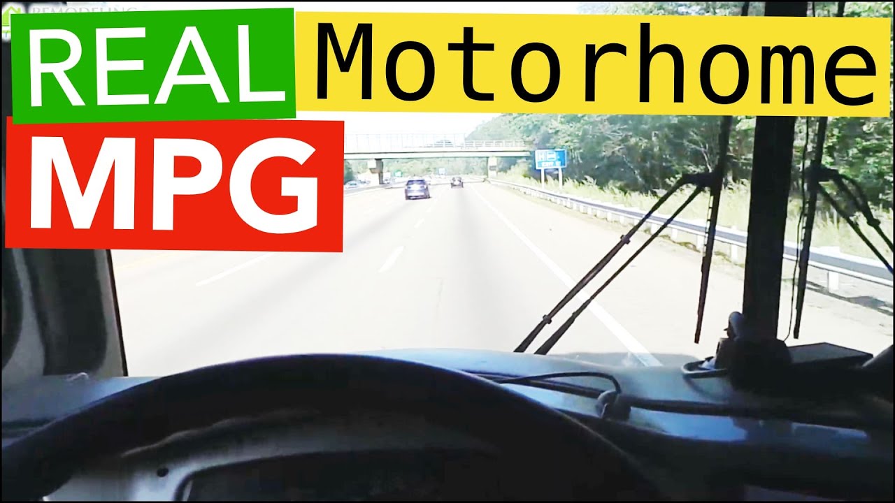 Motorhome Gas Mileage - What MPG Class-A RV gets? (Gasoline model - Ford / Workhorse / Chevy)