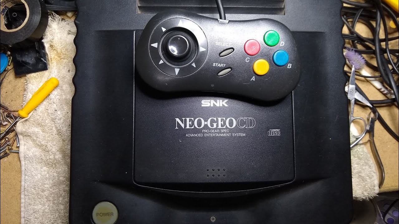 Como fazer reparo no controle do neo geo cd..