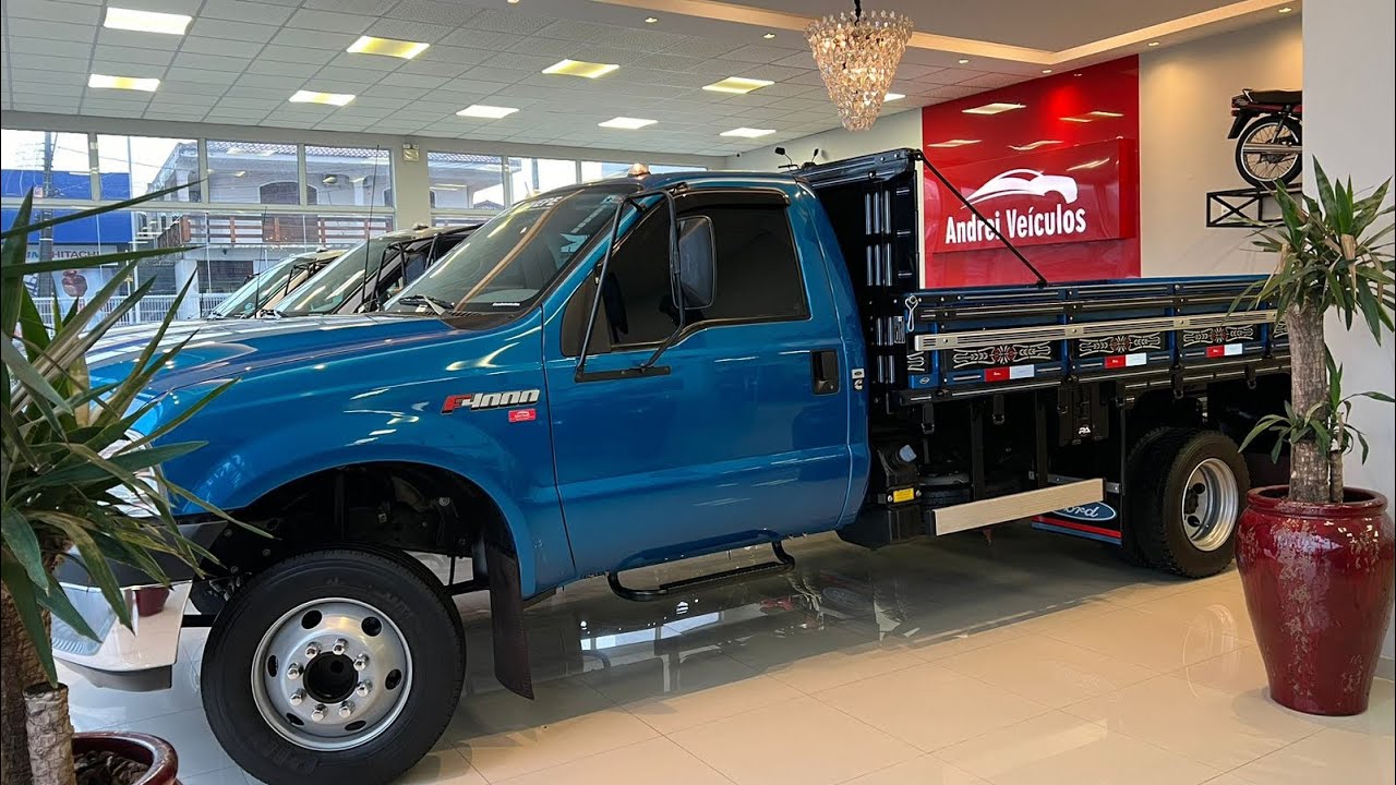 RARIDADE FORD F-4000 TURBO DIESEL APENAS 33.000 KM CARROCERIA ZERA 2015.@andreiiveiculos