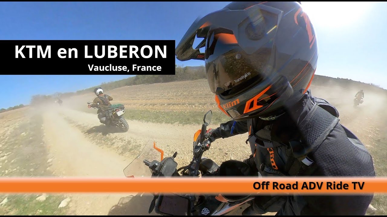 DECOUVERTE DU LUBERON en KTM - PROVENCE, FRANCE   #Offrartv #KTM790R #KTMAdventure