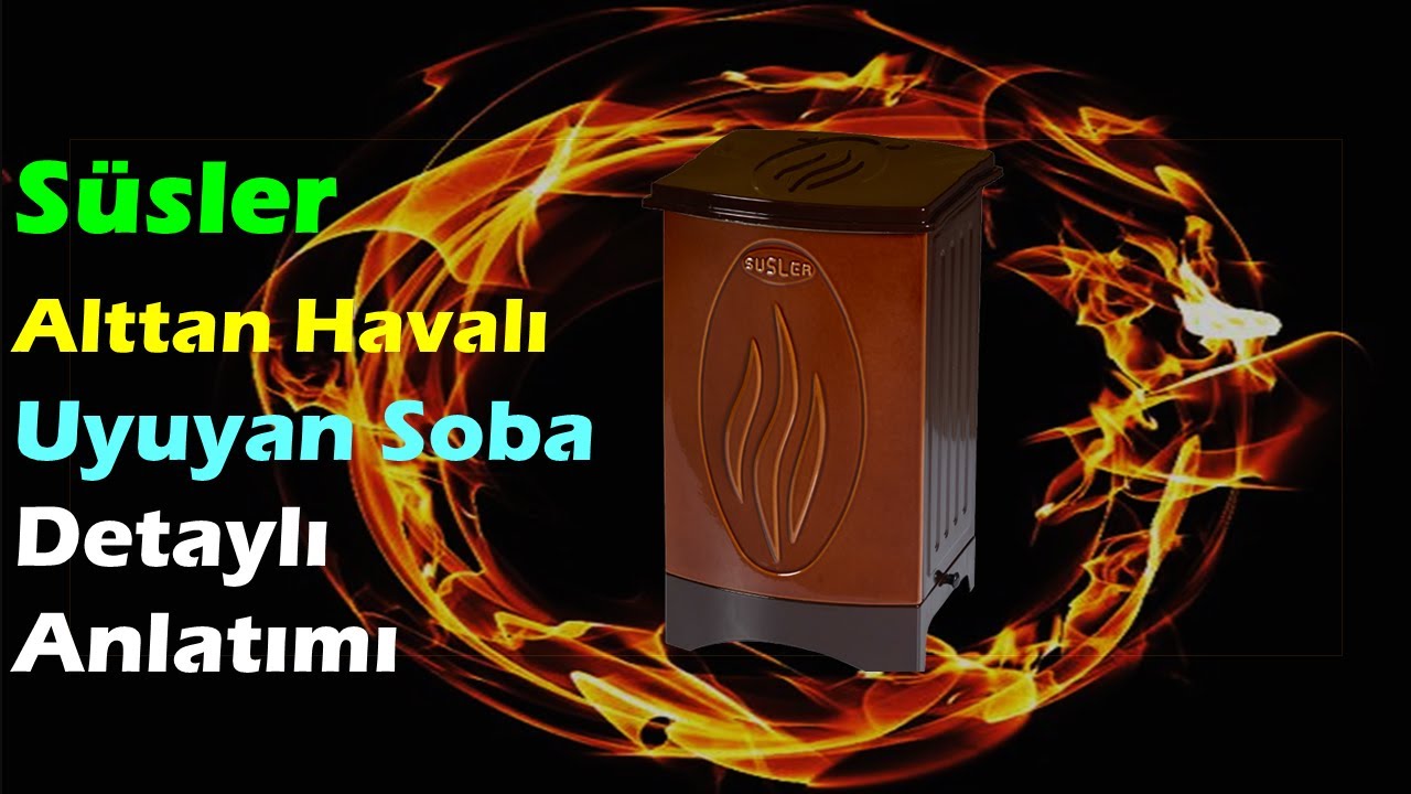 S&uuml;sler Mini Uyuyan Odun Sobası Detaylı Anlatımı [Kutu A&ccedil;ılımı,Fiyatı,İ&ccedil;indekiler,Kurulum,Yorumum]