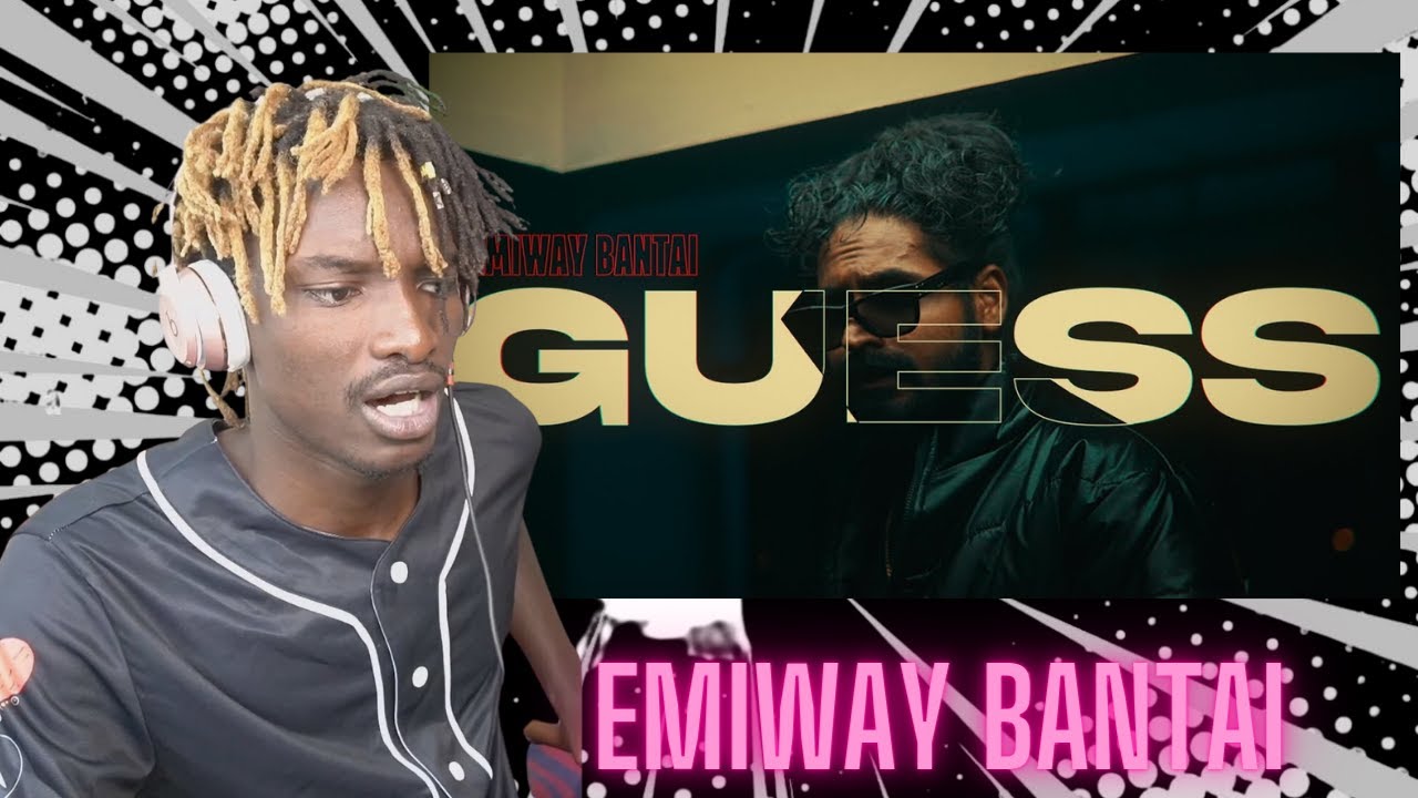 Emiway Bantai - Guess | Holeey Who Is He Talking About? | First Time Hearing it | Reaction!!!