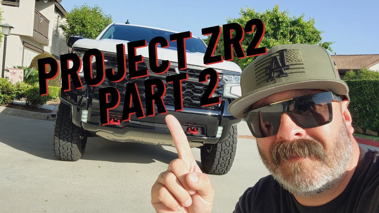 Превращаю свой Silverado RST 2023 года в ZR2!!!! Проект ZR2 Часть 2