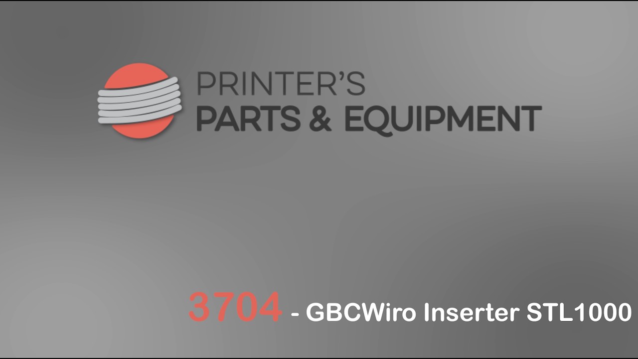 3704 - GBCWiro Inserter STL1000