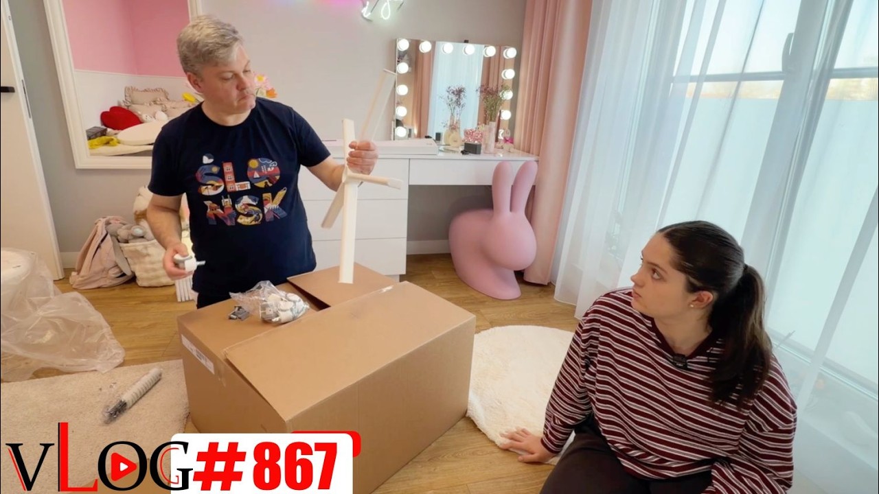 VLOG 867: Metamorfoza POKOJU CÓRKI 😃 Zakupy w ACTION i DM 🛍️ | MARZENA I MAREK