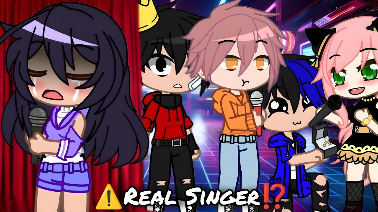 Who Is The Real Singer ? ⚠️ 🤔 | Aphmau With Friends Challenge 🤯 | Gacha Club | Gacha Meme