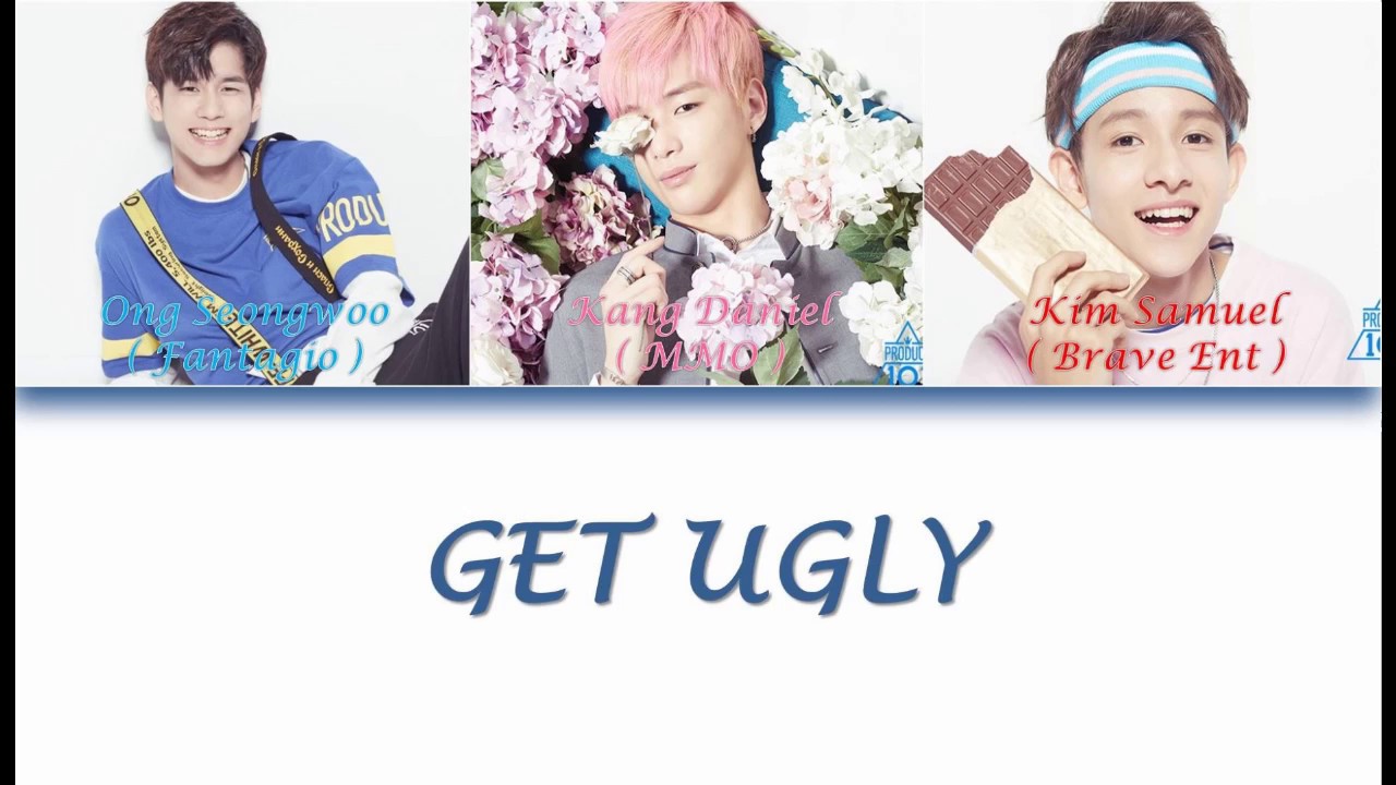 PD101 S2 - Get Ugly color coded lyrics