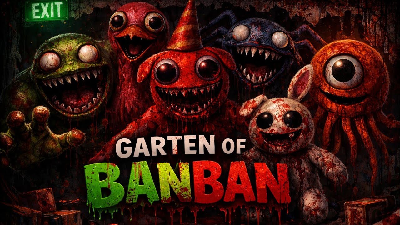 Garten of Banban 1 - Geh weg Vogel 😱