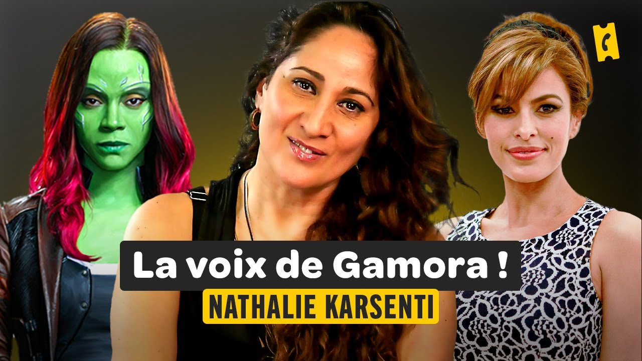 La voix de Gamora, Amanda Young et Eva Mendes, c'est elle ! - Nathalie Karsenti