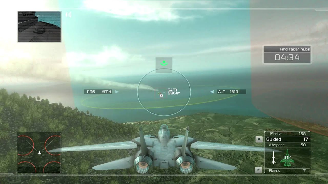 Tom Clancy's H.A.W.X. - F-14A Tomcat - Mission 9 - Operation - Stiletto