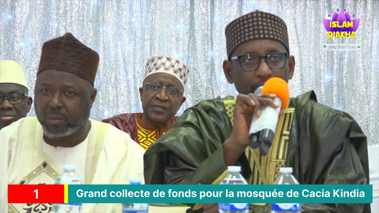 ISLAM DIAKHA Grand collecte de fonds pour la mosquée de Cacia Kindia la 20/12/2025 à Paris